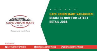 Cape Union Mart Vacancies