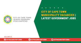 City Of Cape Town Municipality Vacancies