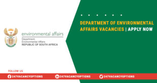 Department Of Environmental Affairs Vacancies