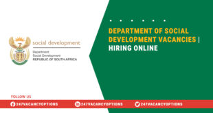 Department Of Social Development Vacancies