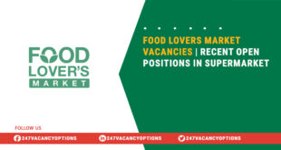 Food Lovers Market Vacancies