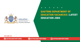 Gauteng Department Of Education Vacancies