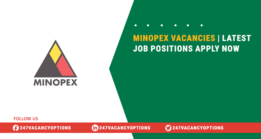 Minopex Vacancies