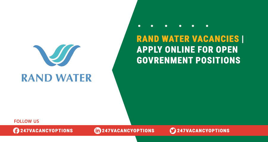 Rand Water Vacancies