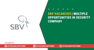 SBV Vacancies