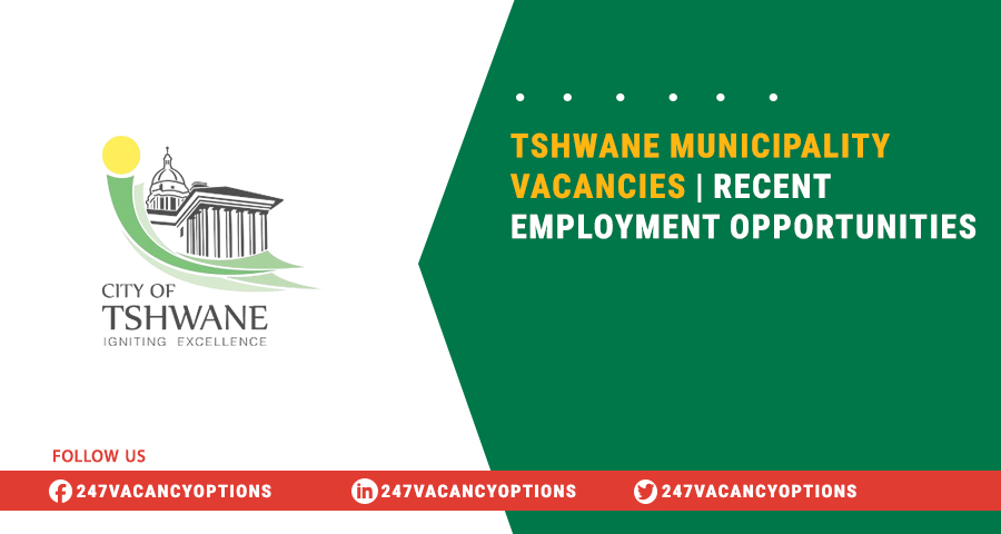 Tshwane Municipality Vacancies